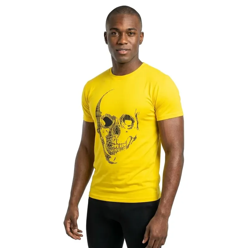 Maglietta A Maniche Corte Mmks02085-fa100227 Yellow S
