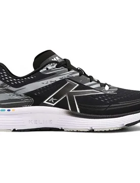 Valencia Running Shoes Black / Silver UK 8.5 Men,Women - Kelme - FashionsVida