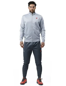 Survêtement Airam Jmd Grey / White S - Drop Shot - FashionsVida