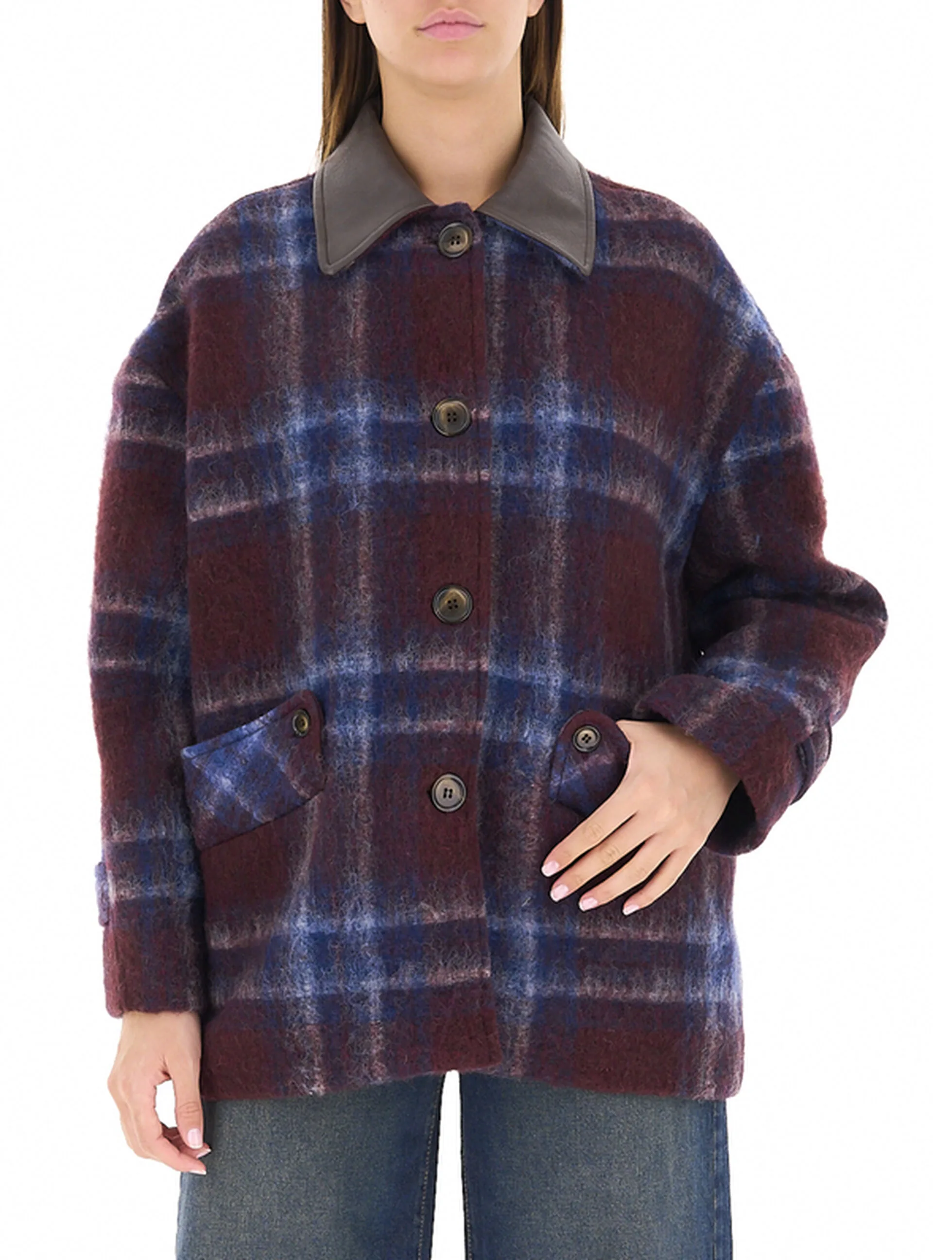 Dixie Giacca misto lana BORDEAUX S - Dixie - FashionsVida