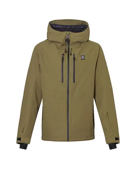 Giacca da snowboard da uomo ELGON-R oliva L - Rehall - FashionsVida