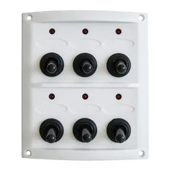Switches Electric Panel 15a 12v White 108 x 125 mm unisex