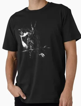 Black Knight of the Abyss Gift T-shirt Dark Souls Greatsword warrior Artorias Graphic clothes Retro Game Tee US Size Tops S-6XL - Aliexpress - FashionsVida