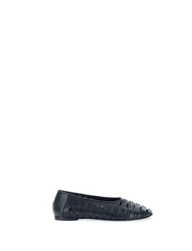 Ballerina in pelle NERO 35