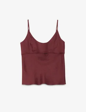 OTTOD'AME top in lino donna merlot - OTTOD'AME - FashionsVida