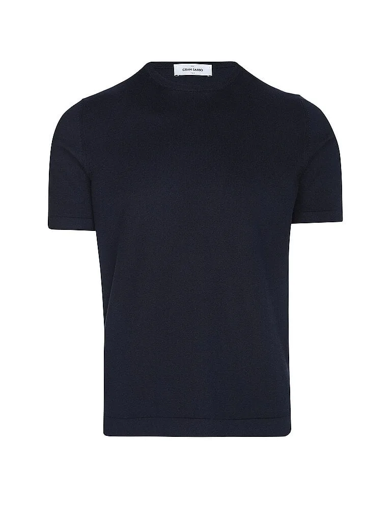 T-Shirt dunkelblau 48 herren - Gran Sasso - FashionsVida