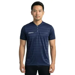 T-shirt à Manches Courtes Pro Control Button Navy / White S