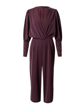 AX Paris Jumpsuit rojo vino