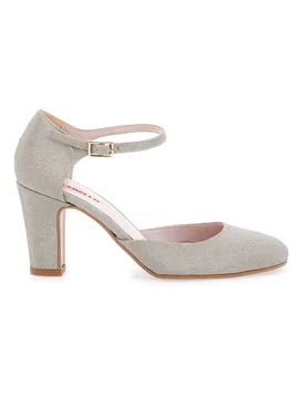 Décolleté Platino Tacco 8 Cm 2569 37 - PITTARELLO ROMANTIC - FashionsVida