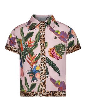 Roberto Cavalli Camicia Con Stampa