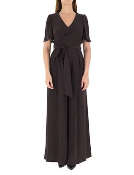 Jumpsuit scollo V TESTA DI MORO XS