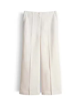 Celino cropped linen female - 42 - FashionsVida