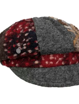 Cosiella Patchwork Newsboy Cap by - mixed colours - Damen - Size: One Size - Lierys - FashionsVida