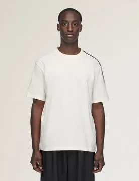 T-shirt a manica corta Y-3 Gradient Stripes M Chalk White - Adidas - FashionsVida