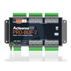 Nmea 0183 Buffer With 2 Optoisolated Inputs And 12 Iso Outputs Black / Green One Size unisex