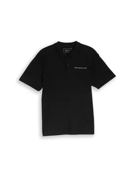 Relaxed jersey polo male
