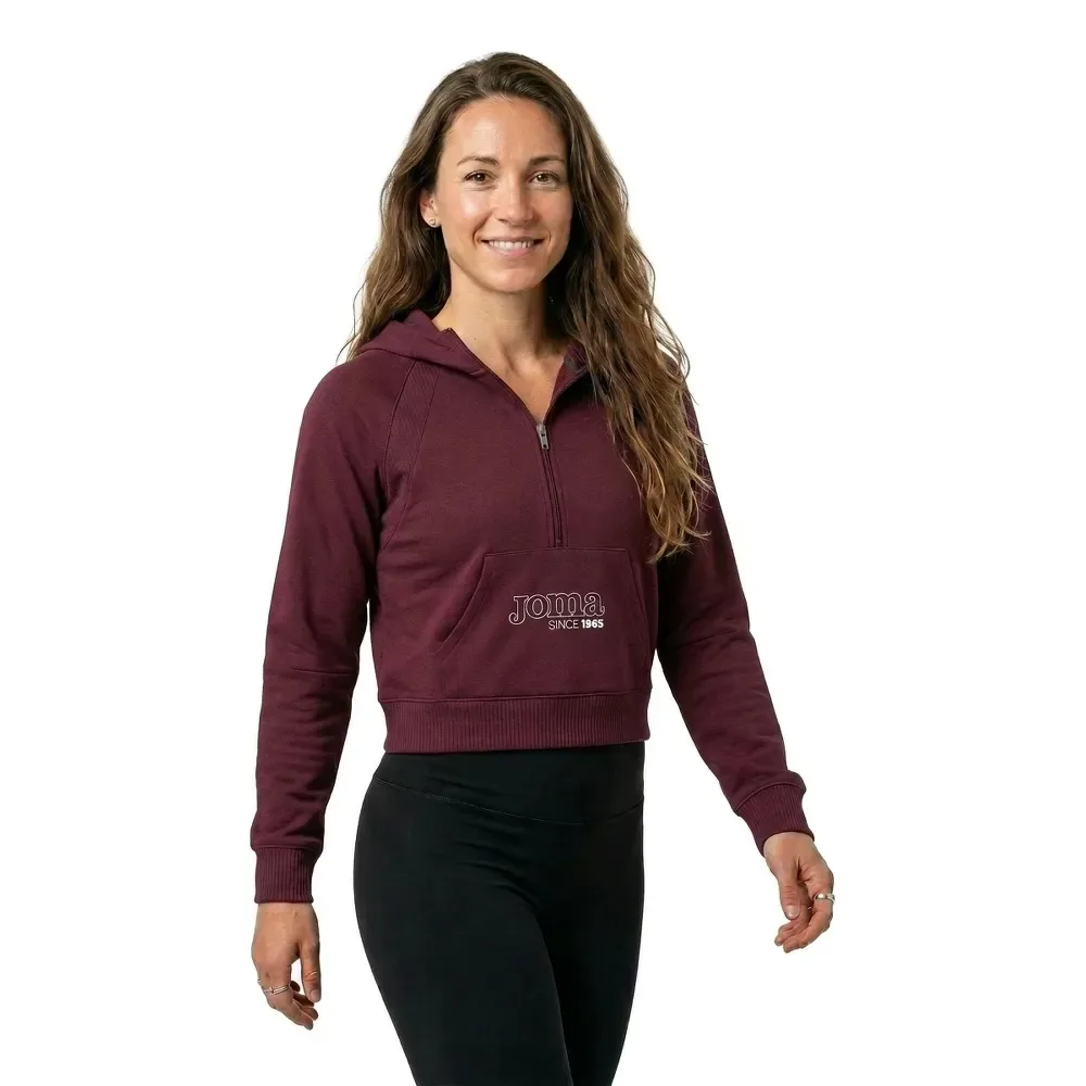 Sweat à Capuche Mimetic Burgundy S - Joma - FashionsVida
