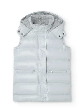 Boboli Gilet Technical Fabric Pearl 6 Années Fille - BÒBOLI - FashionsVida