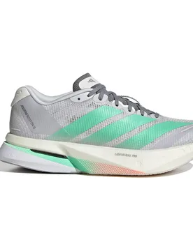 Adizero Boston 13 Running Shoes Dash Grey / Pulse Mint / Haze Coral UK 5.5 Women - Adidas - FashionsVida