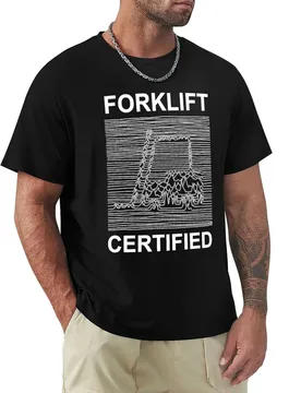 Forklift Certified Division T-Shirt Everyday Wear Basic Short Sleeve Top - Aliexpress - FashionsVida
