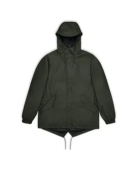 Chaqueta impermeable oliva L - Rains - FashionsVida