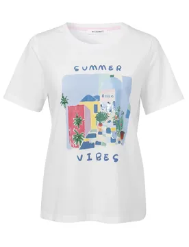 T-Shirt Rundhals 1/2 Arm Motiv female