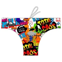 Total Kaos Swimming Brief Multicoloured XL Men
