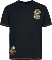T-Shirt - Cool Blooded - S bis M - für Männer - Größe S - schwarz - EMP exklusives Merchandise! - Männer - male