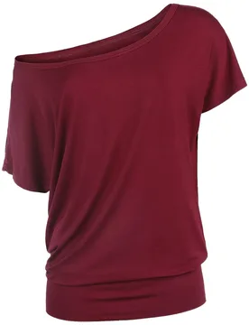 T-Shirt für Damen bordeaux "Can You Read My Mind" von - Frauen - female - RED by EMP - FashionsVida
