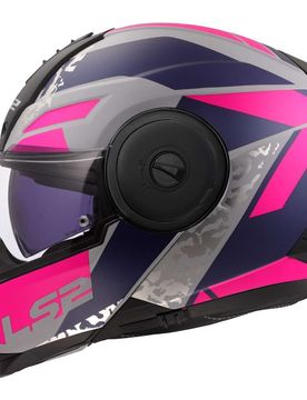 Casco Moto Modulare P/J FF902 SCOPE II OXYD Grigio Blue taglia S