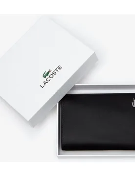 Billetera de hombre vertical fitzgerald de piel en - Lacoste - FashionsVida