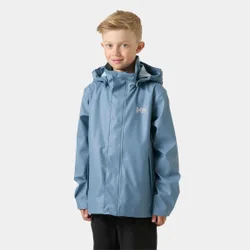 Junior's Moss Classic Helox Rain Jacket Navy 12 - Washed Navy Blue - Unisex