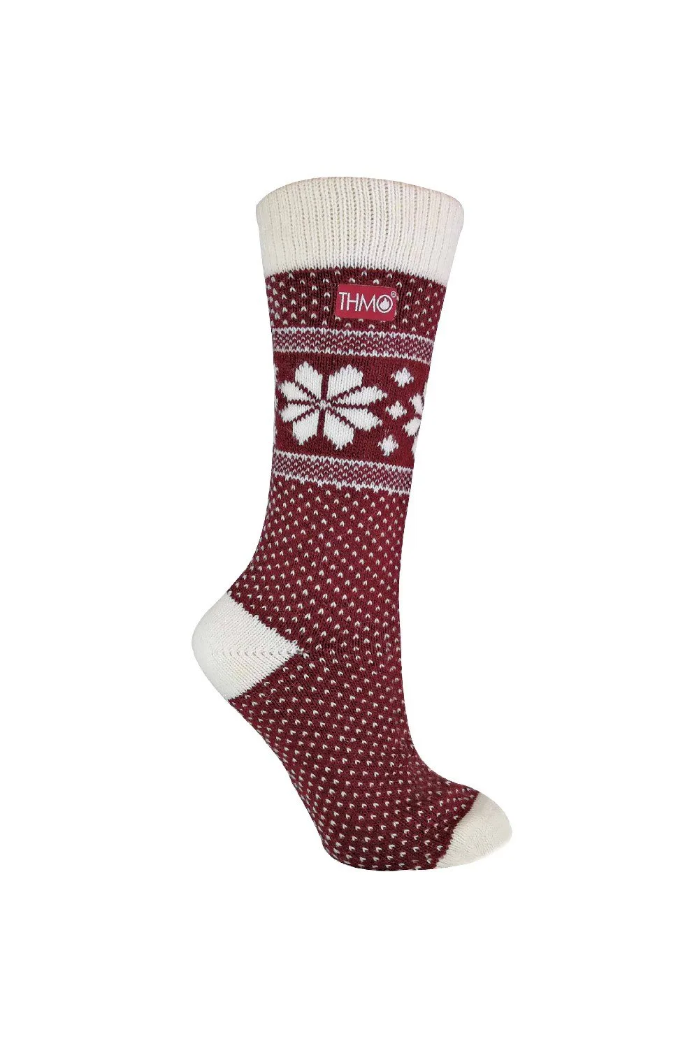 Ladies Vintage Thermal Wool Blend Socks - - Size: 4-6 - THMO - FashionsVida
