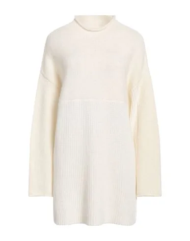 Rollkragenpullover Damen Elfenbein 36 Damen - ALPHA - FashionsVida