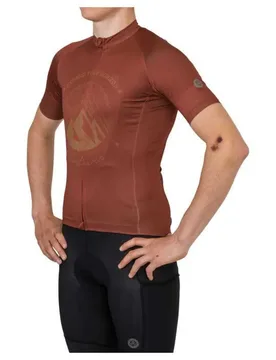 Maglia A Maniche Corte Venture Gravel Orange - AGU - FashionsVida
