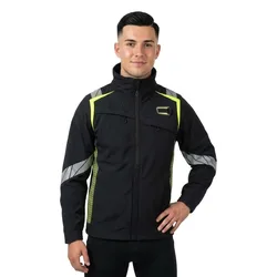 Veste Ultimate Stretch Dark Navy Blue / High Visibility Yellow 5XL