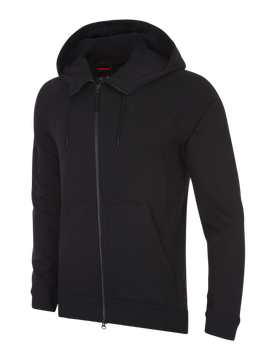 Fleece Uomo - Felpe con cappuccio Nero - Taglia S S