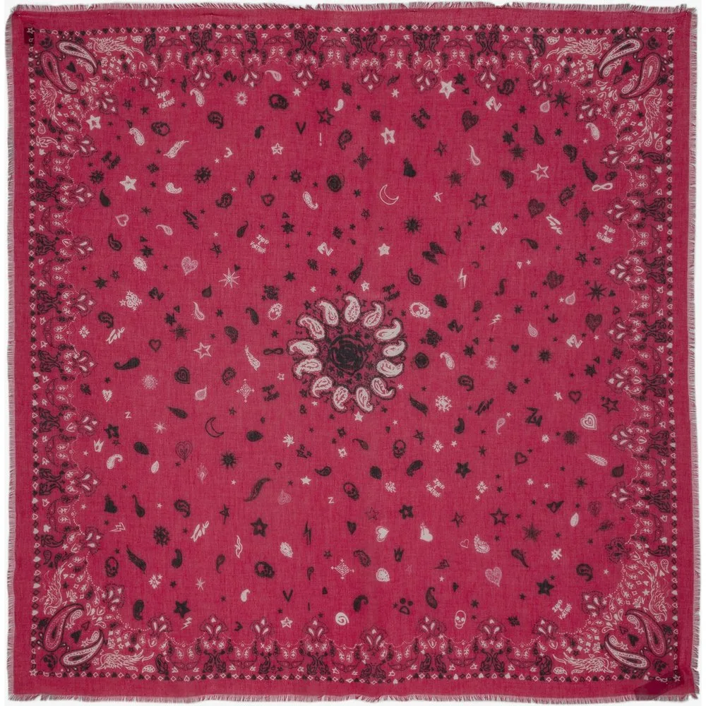 Zadig & Voltaire - Bandana de algodón para mujer - Zadig & Voltaire - FashionsVida