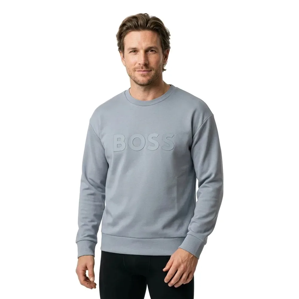 Felpa Salbo 10256713 Dark Grey S - BOSS - FashionsVida