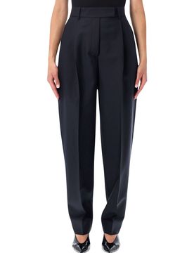 Daria Tapered Pleated Wool-Mohair Trousers