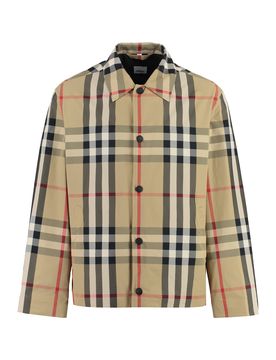 Burberry Checkered Design Jacket