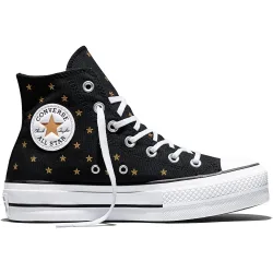 Zapatillas casual de mujer Chuck Taylor All Star Lift Embroidered Stars