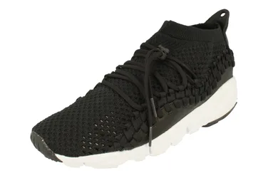 Womens Air Footscape Nm Woven Flyknit Mens Black Trainers - Size Uk 9