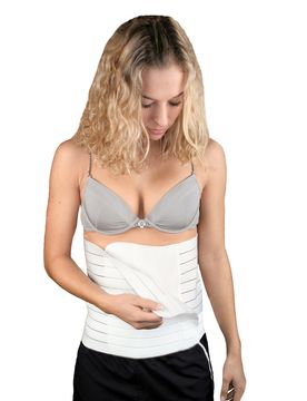 ® Bauch- und Rückenstützgürtel 2 weiss