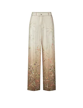 Pantalón Marlene marrón 42 - Riani - FashionsVida
