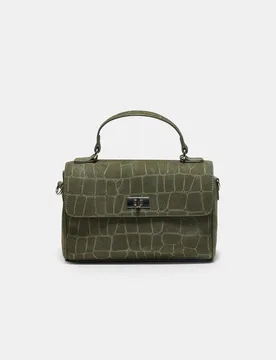 Kleine Gürtel-Umhängetasche Khaki OS - Stradivarius - FashionsVida