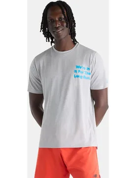 Camiseta running de hombre RC Essential Graphic - New Balance - FashionsVida