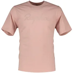 Maglietta A Maniche Corte Cotton Large Logo Blush Pink / Blush Pink