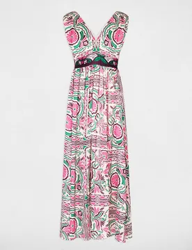Morgan - Vestido largo ajustado - Morgan - FashionsVida