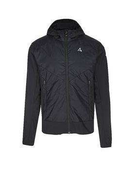 Veste hybride Blaueis à capuche noir 48